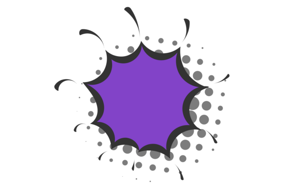 Color Comic Sound Effect Burst: Pop Art Energy for Your Designs