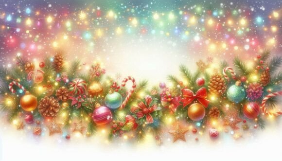 Color Frost Background: A Digital Canvas for Winter Elegance