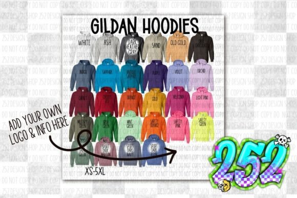 Gildan Hoodie Color Chart: The Ultimate Visual Guide