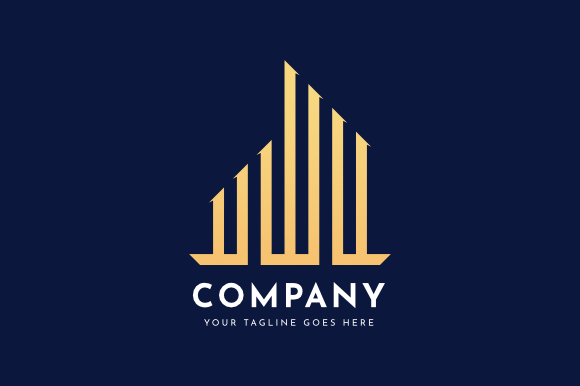 Real Estate Gradient Color Logo: Modern Brand Identity