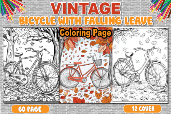The Enduring Appeal of Vintage Bicycle with Falling Leaves