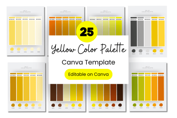 The Ultimate Yellow Color Palette With Hex Codes for Bold Brands