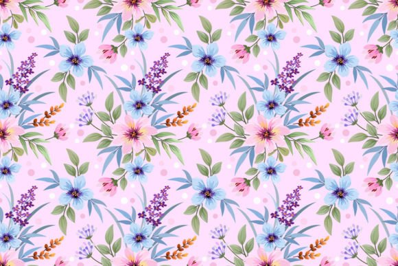 Unleashing Creativity with Cute and Sweet Color Flowers Pattern